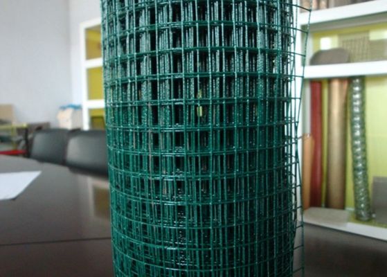 چین پانل های شمشیربازی فلزی پوشش داده شده پلی کربنات سد سبز تیره برای حیوانات قفس 50X150 اندازه تامین کننده