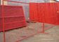 PVC پوشش داده شده موانع ساخت و ساز کانادا کانال استاندارد 10x6 FT رویداد متحرک حصار تامین کننده