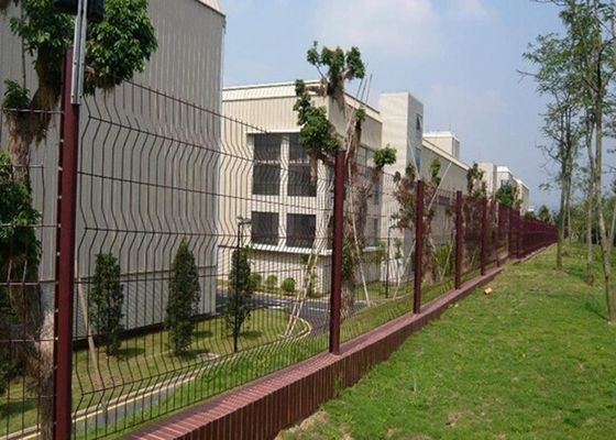 چین Anti Dief Steel Garden نرده پانل سنج سنگین برای دیوار مجاور تامین کننده