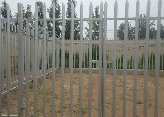 چین حصار فلزی گالوانیزه گالوانیزه داغ برای دکوراسیون باغ، ارتفاع 2.75 متر تامین کننده